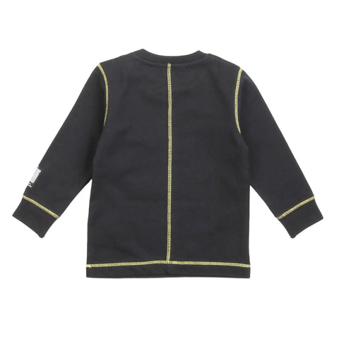 Paciotti T-shirt manica lunga nera neonato