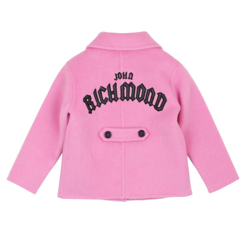 John Richmond Cappotto rosa neonata bambina