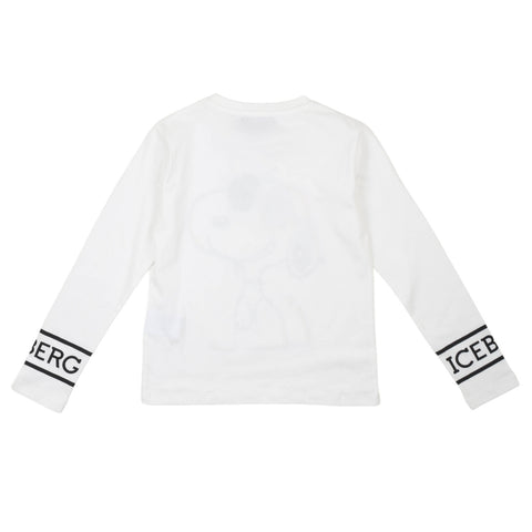Iceberg T-shirt manica lunga bambino ragazzo