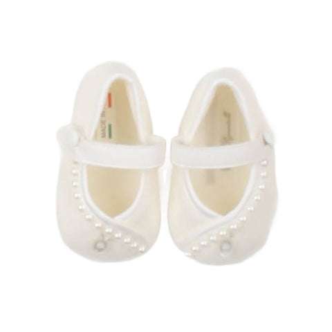 Carlo Pignatelli Scarpine con perline neonata