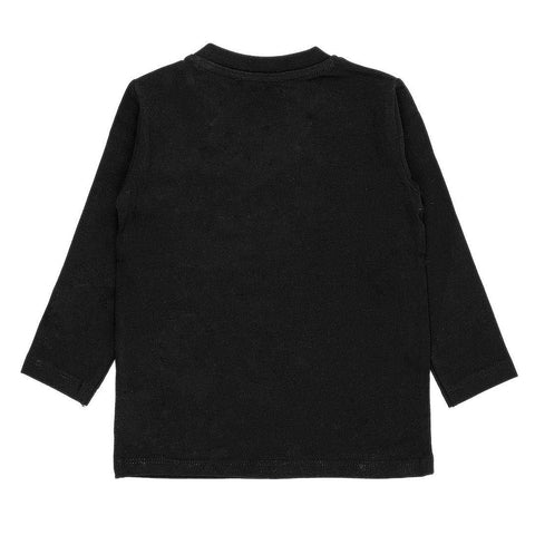 john richmond T-Shirt manica lunga nera neonati